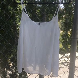White sheer Cami